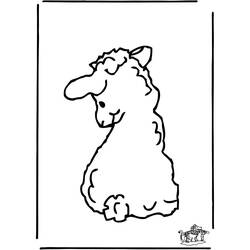 ぬりえページ: 羊 (動物) #11512 - 無料の印刷可能なぬりえページ