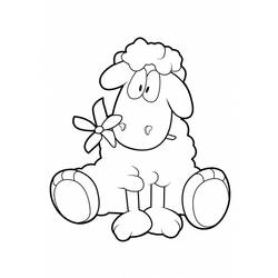 ぬりえページ: 羊 (動物) #11520 - 無料の印刷可能なぬりえページ