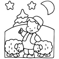 ぬりえページ: 羊 (動物) #11580 - 無料の印刷可能なぬりえページ