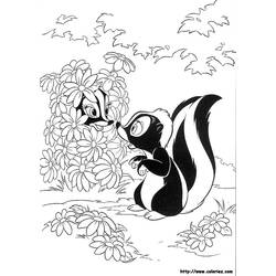 ぬりえページ: スカンク (動物) #11295 - 無料の印刷可能なぬりえページ