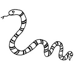 ぬりえページ: 蛇 (動物) #14349 - 無料の印刷可能なぬりえページ
