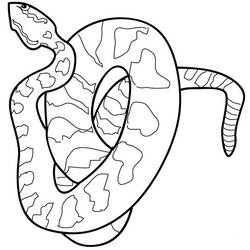 ぬりえページ: 蛇 (動物) #14359 - 無料の印刷可能なぬりえページ