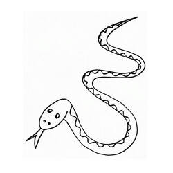ぬりえページ: 蛇 (動物) #14370 - 無料の印刷可能なぬりえページ