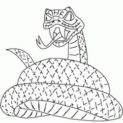 ぬりえページ: 蛇 (動物) #14383 - 無料の印刷可能なぬりえページ