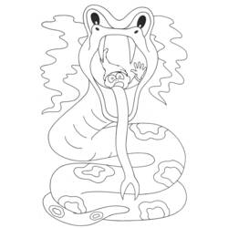ぬりえページ: 蛇 (動物) #14450 - 無料の印刷可能なぬりえページ