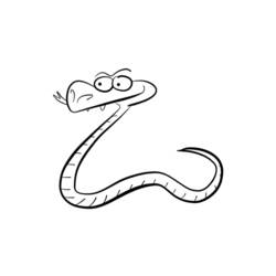 ぬりえページ: 蛇 (動物) #14521 - 無料の印刷可能なぬりえページ
