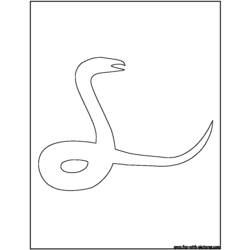 ぬりえページ: 蛇 (動物) #14531 - 無料の印刷可能なぬりえページ