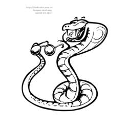 ぬりえページ: 蛇 (動物) #14536 - 無料の印刷可能なぬりえページ