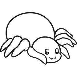 ぬりえページ: クモ (動物) #184508 - 無料の印刷可能なぬりえページ