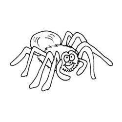 ぬりえページ: クモ (動物) #656 - 無料の印刷可能なぬりえページ