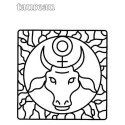 ぬりえページ: ブル (動物) #13859 - 無料の印刷可能なぬりえページ