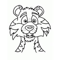ぬりえページ: 虎 (動物) #13653 - 無料の印刷可能なぬりえページ