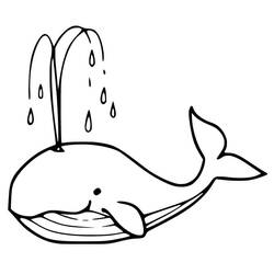 ぬりえページ: クジラ (動物) #184687 - 無料の印刷可能なぬりえページ