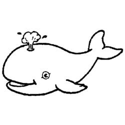 ぬりえページ: 鯨 (動物) #875 - 無料の印刷可能なぬりえページ