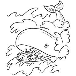 ぬりえページ: 鯨 (動物) #916 - 無料の印刷可能なぬりえページ