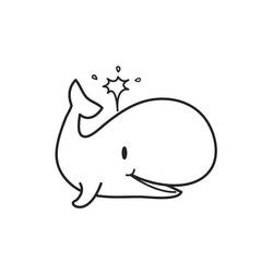 ぬりえページ: 鯨 (動物) #918 - 無料の印刷可能なぬりえページ