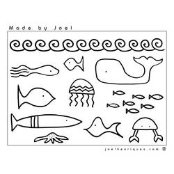 ぬりえページ: 鯨 (動物) #926 - 無料の印刷可能なぬりえページ