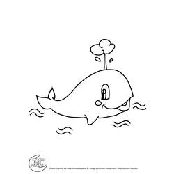 ぬりえページ: 鯨 (動物) #939 - 無料の印刷可能なぬりえページ