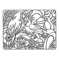 ぬりえページ: 野生/ジャングルの動物 (動物) #21082 - 無料の印刷可能なぬりえページ