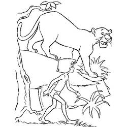 ぬりえページ: 野生/ジャングルの動物 (動物) #21116 - 無料の印刷可能なぬりえページ