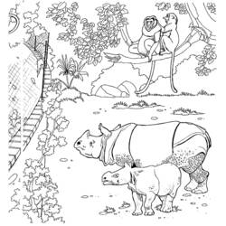 ぬりえページ: 野生/ジャングルの動物 (動物) #21136 - 無料の印刷可能なぬりえページ