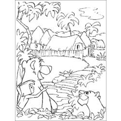 ぬりえページ: 野生/ジャングルの動物 (動物) #21191 - 無料の印刷可能なぬりえページ