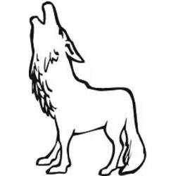 ぬりえページ: 狼 (動物) #10627 - 無料の印刷可能なぬりえページ