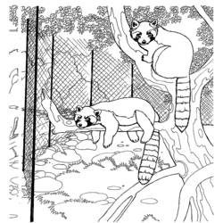 ぬりえページ: 動物園 (動物) #12702 - 無料の印刷可能なぬりえページ