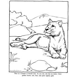 ぬりえページ: 動物園 (動物) #12795 - 無料の印刷可能なぬりえページ