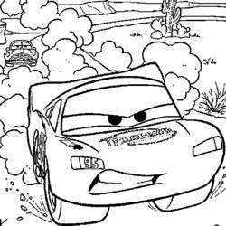 ぬりえページ: 車 (アニメ映画) #132617 - 無料の印刷可能なぬりえページ