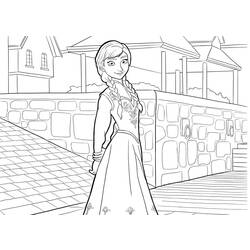 ぬりえページ: 雪の女王 (アニメ映画) #71702 - 無料の印刷可能なぬりえページ