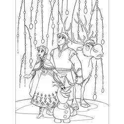 ぬりえページ: 雪の女王 (アニメ映画) #71710 - 無料の印刷可能なぬりえページ