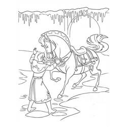 ぬりえページ: 雪の女王 (アニメ映画) #71741 - 無料の印刷可能なぬりえページ