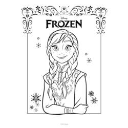 ぬりえページ: 雪の女王 (アニメ映画) #71785 - 無料の印刷可能なぬりえページ