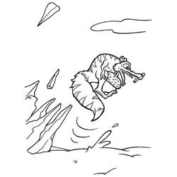 ぬりえページ: 氷河期 (アニメ映画) #71599 - 無料の印刷可能なぬりえページ