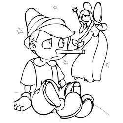 ぬりえページ: ピノキオ (アニメ映画) #132250 - 無料の印刷可能なぬりえページ
