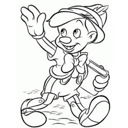 ぬりえページ: ピノキオ (アニメ映画) #132254 - 無料の印刷可能なぬりえページ