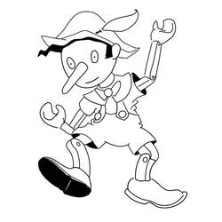 ぬりえページ: ピノキオ (アニメ映画) #132255 - 無料の印刷可能なぬりえページ