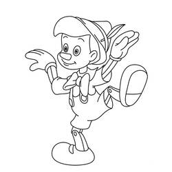 ぬりえページ: ピノキオ (アニメ映画) #132296 - 無料の印刷可能なぬりえページ