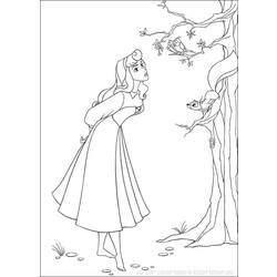 ぬりえページ: 眠れる森の美女 (アニメ映画) #130756 - 無料の印刷可能なぬりえページ