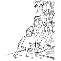 ぬりえページ: 眠れる森の美女 (アニメ映画) #130838 - 無料の印刷可能なぬりえページ