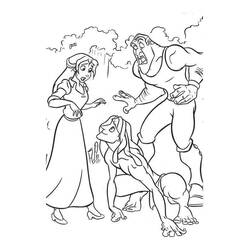 ぬりえページ: Tarzan (アニメーション映画) #198688 - 無料の印刷可能なぬりえページ