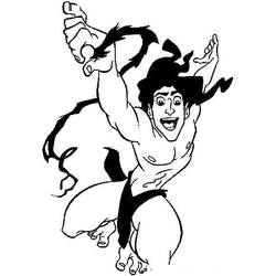 ぬりえページ: Tarzan (アニメーション映画) #198690 - 無料の印刷可能なぬりえページ