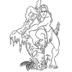 ぬりえページ: Tarzan (アニメーション映画) #198696 - 無料の印刷可能なぬりえページ