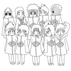 ぬりえ: 暁 - 無料の印刷可能なぬりえページ