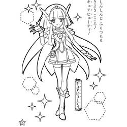 ぬりえ: プリキュア - 無料の印刷可能なぬりえページ
