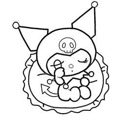 ぬりえ: クロミ - 無料の印刷可能なぬりえページ