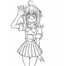 ぬりえ: マーメイドメロディーぴちぴちピッチ - 無料の印刷可能なぬりえページ