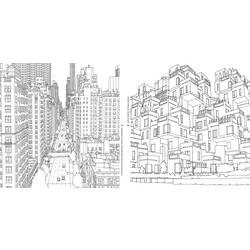 ぬりえページ: 街 (建物と建築) #64910 - 無料の印刷可能なぬりえページ