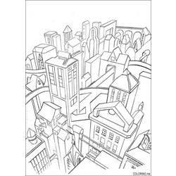 ぬりえページ: 街 (建物と建築) #64919 - 無料の印刷可能なぬりえページ